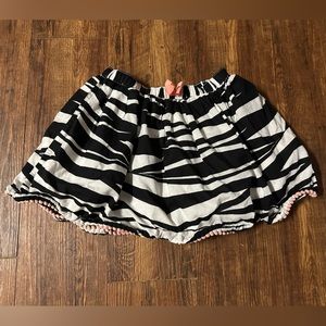 Gymboree Zebra skirt